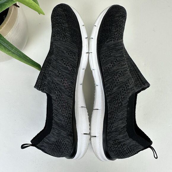 Skechers Glider Stunner Black Air Cooled Memory‎ Foam Sneaker Shoe Size 9.5 - Picture 6 of 9